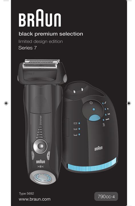 Braun series 7 manual - Electric Shaver Braun SERIES 7 720S-4 User Manual. Braun electric shaver user manual (12 pages) Electric Shaver Braun SERIES 7 760CC-4 User Manual. Braun electric shaver user manual (19 pages) Electric Shaver Braun SERIES 7 5692 User Manual. Black premium selection limited design edition (19 pages) 